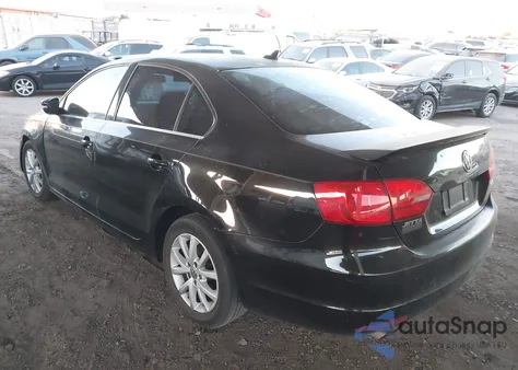 2013 Volkswagen Jetta 2.5L Se из США, поврежденный, VIN 3VWDP7AJ8DM374644